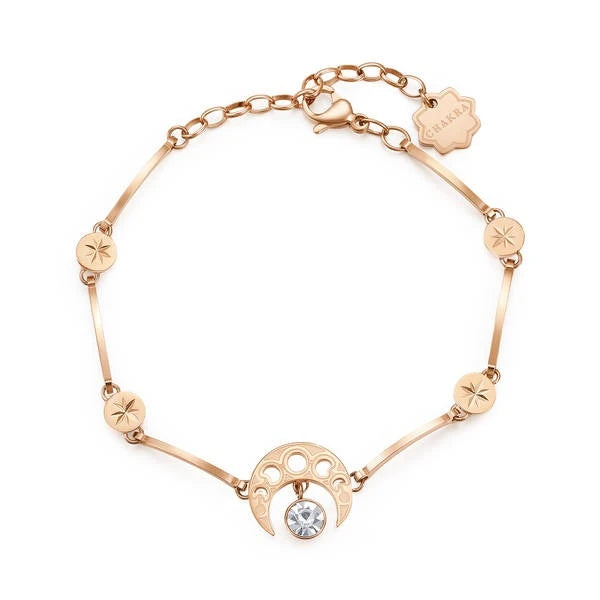 Bracciale con luna pendente