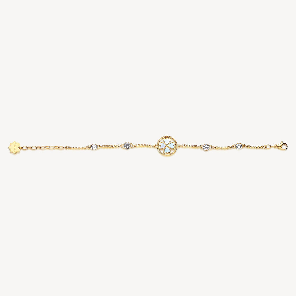Bracciale Chakra Quadrifoglio