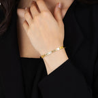 Bracciale in acciaio Be Happy Feel Good