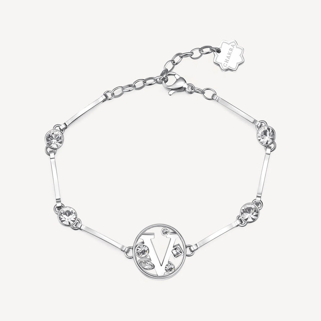 Bracciale Brosway CHAKRA Alfabeto lettera "V"