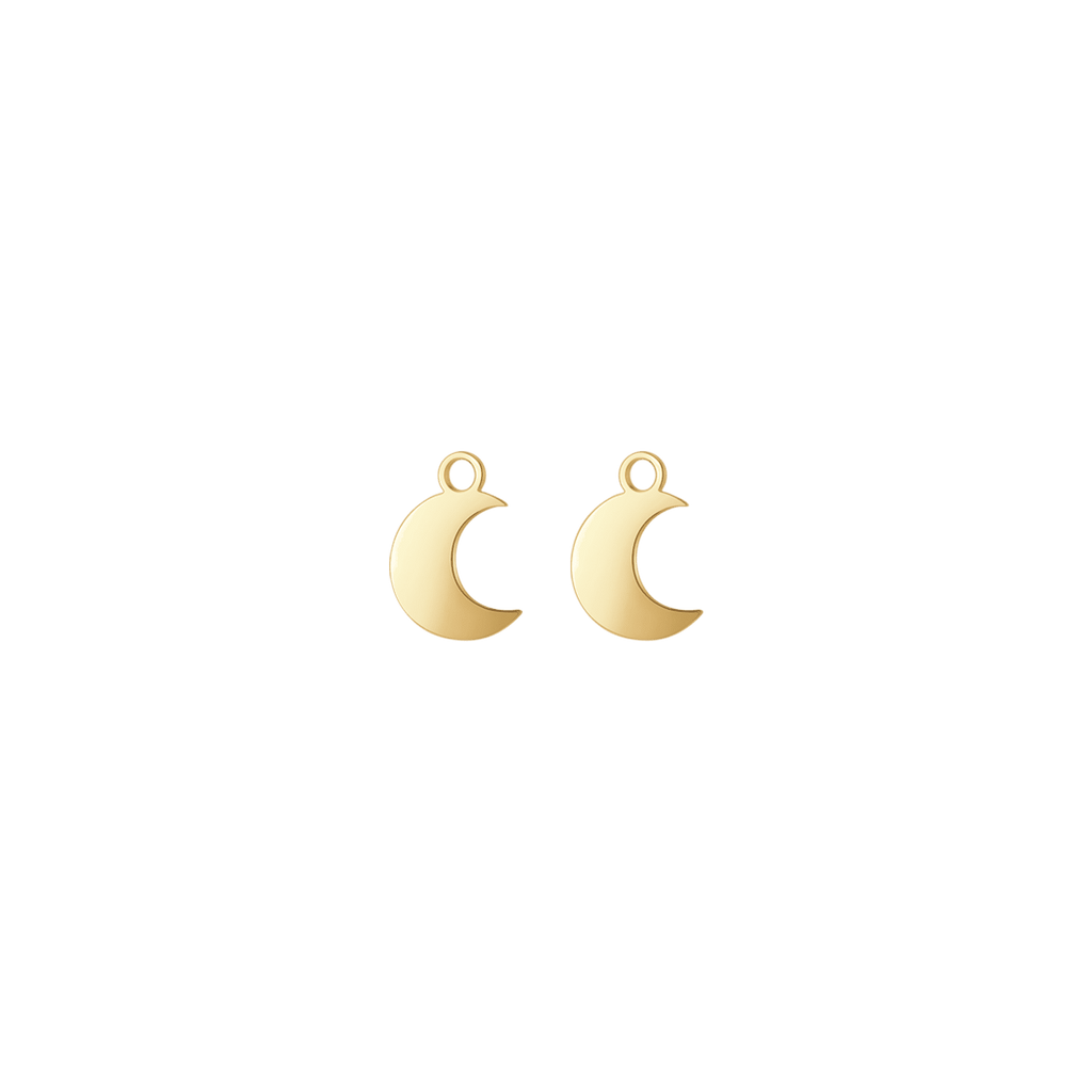 Charm Luna in acciaio