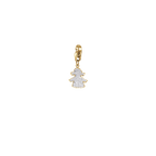 Charm Bimba in acciaio IP Gold