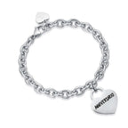 Bracciale in acciaio per anniversario