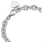 Bracciale in acciaio per anniversario