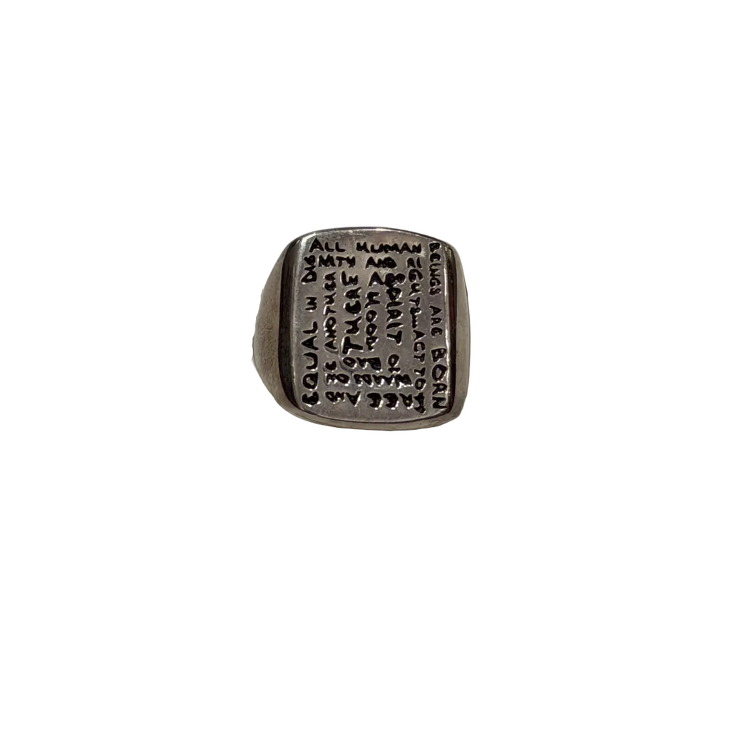 Anello in argento De Maria