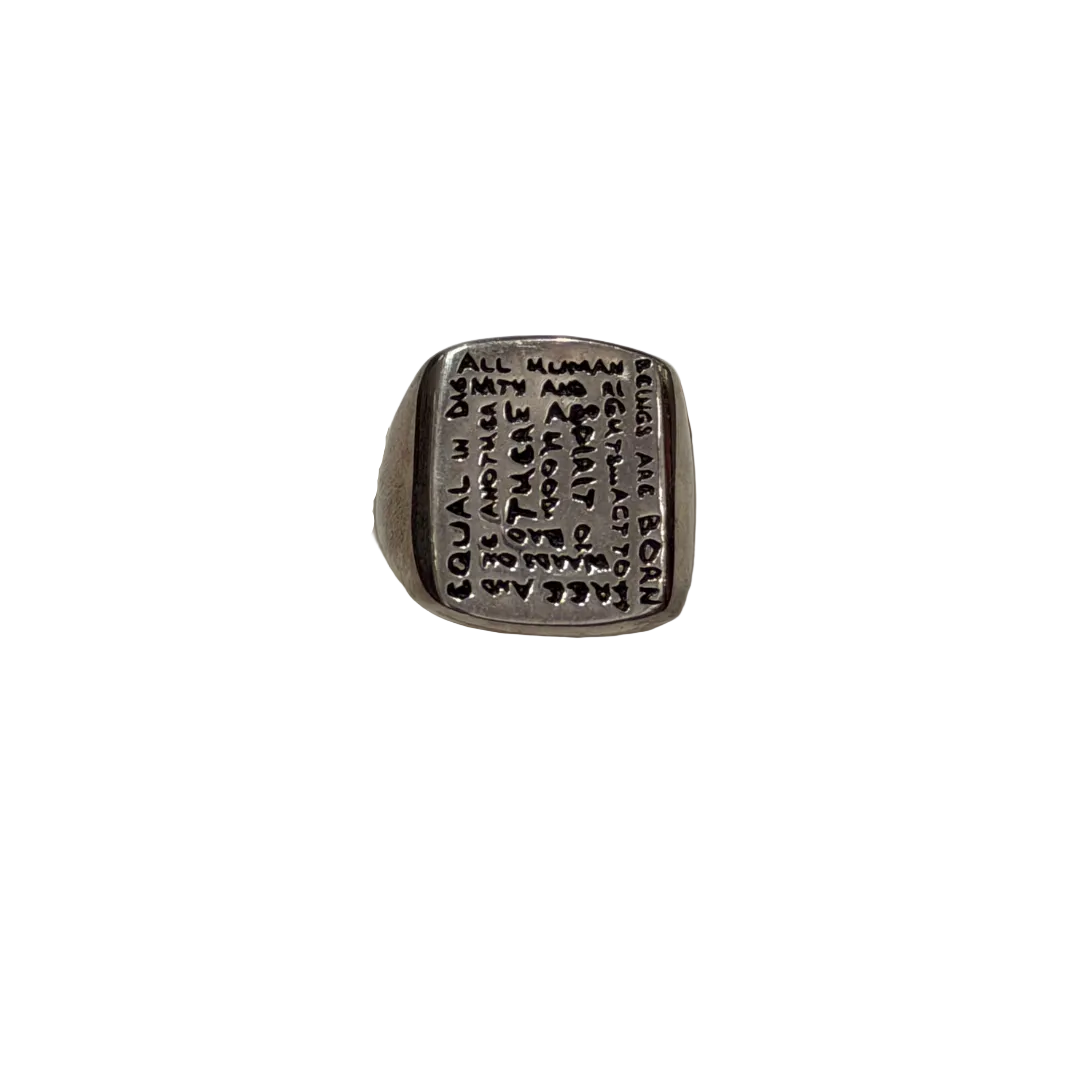 Anello in argento De Maria