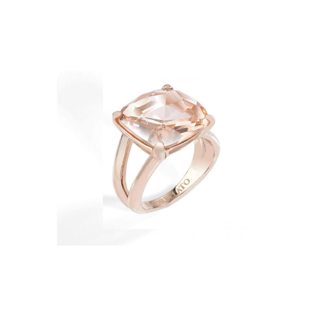 Anello Morellato con pietra pesca