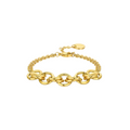Bracciale in acciaio IP Gold