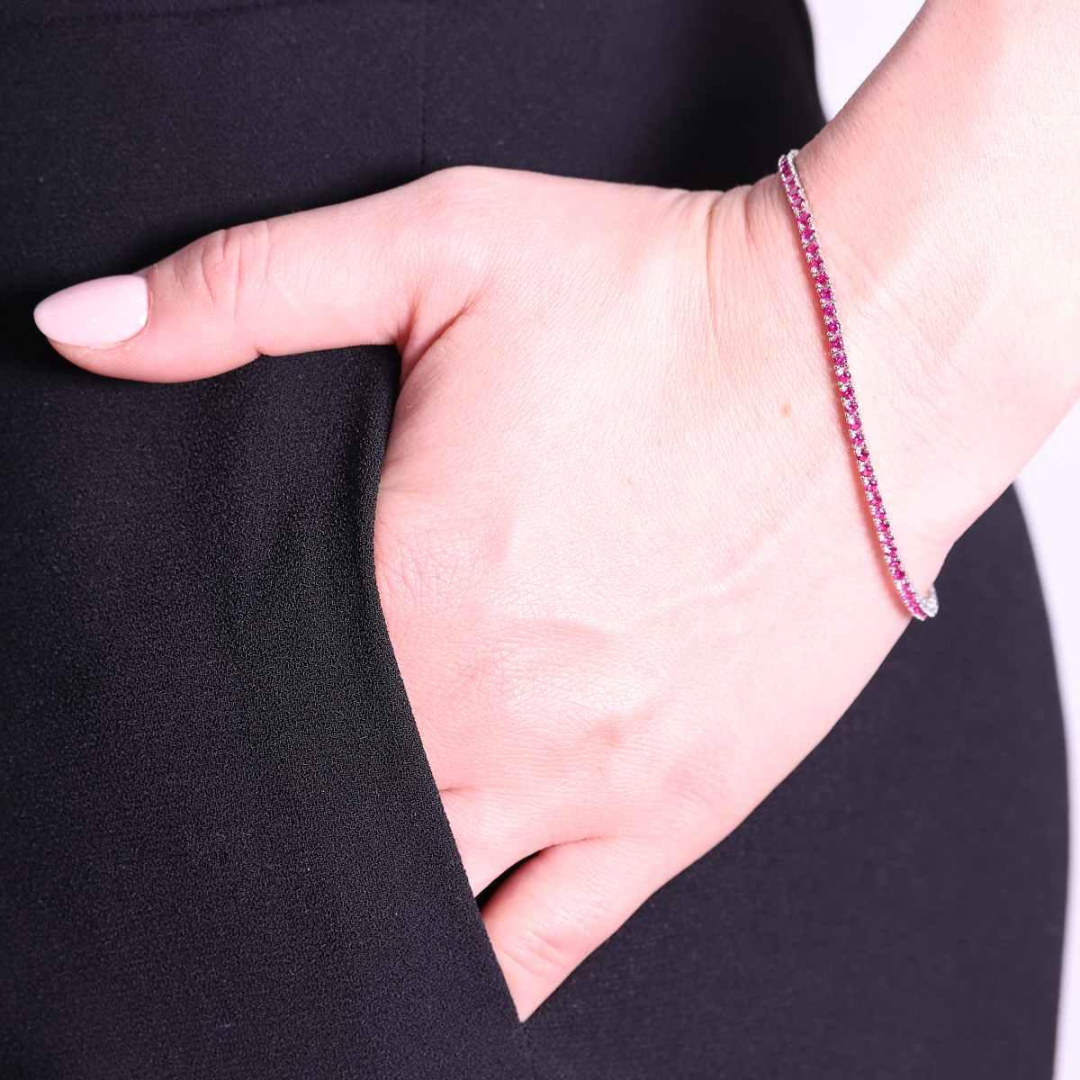 Bracciale tennis 3mm 19cm