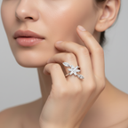 Anello Morellato con fiore