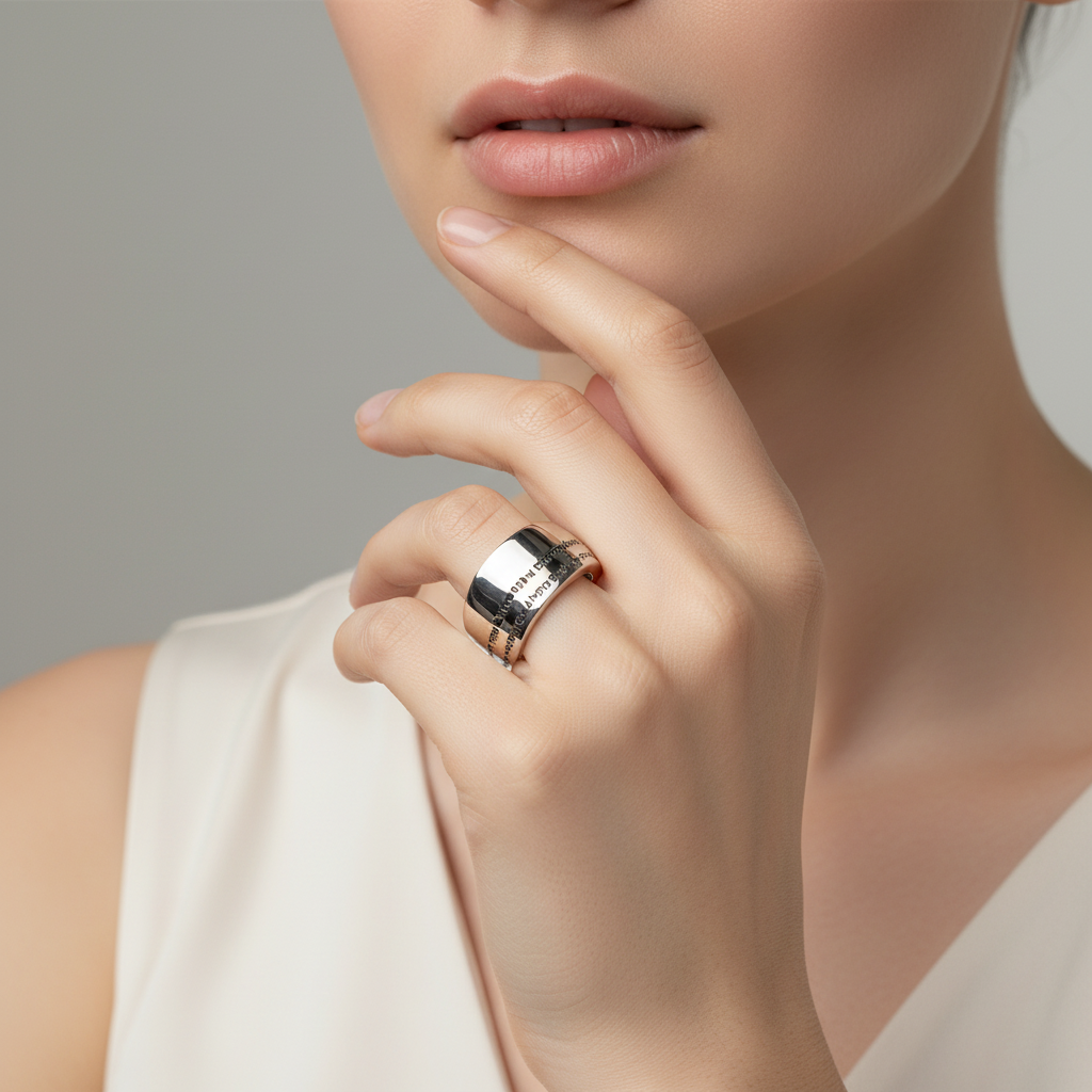 Anello in argento De Maria
