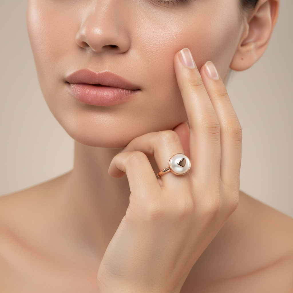 Anello Morellato con doppia perla