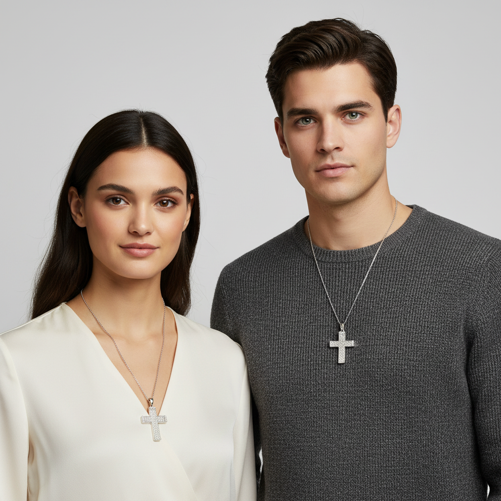 Collana con croce