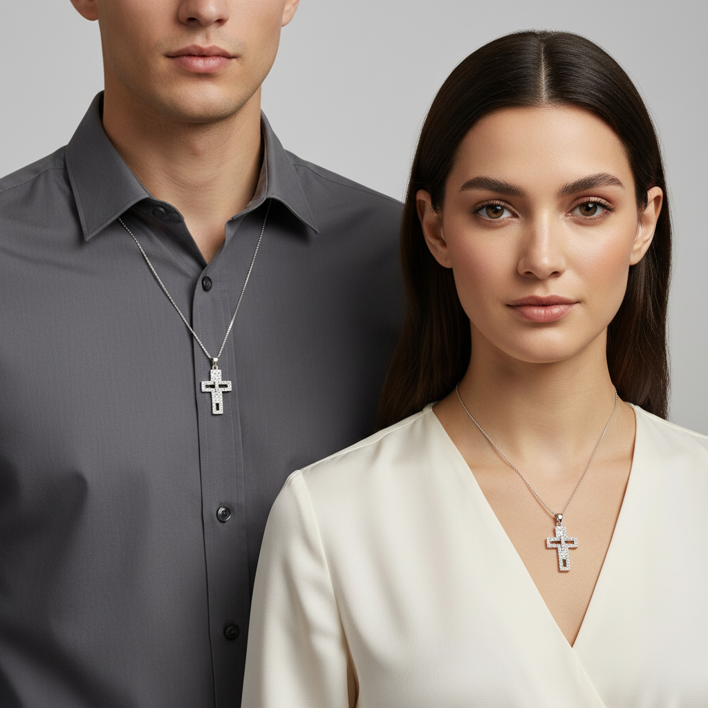 Collana con croce