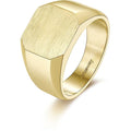 Anello in acciaio dorato Brosway