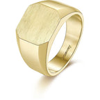 Anello in acciaio dorato Brosway