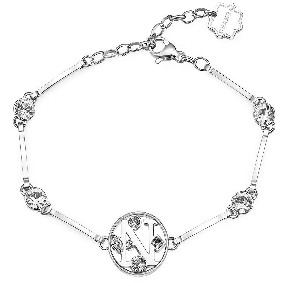 Bracciale Brosway CHAKRA alfabeto lettera "N"