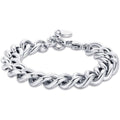 Bracciale in acciaio catena