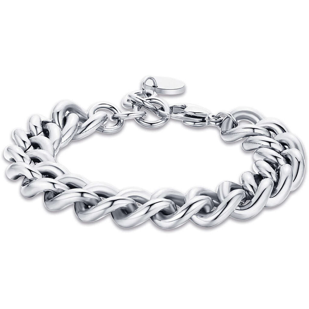 Bracciale in acciaio catena