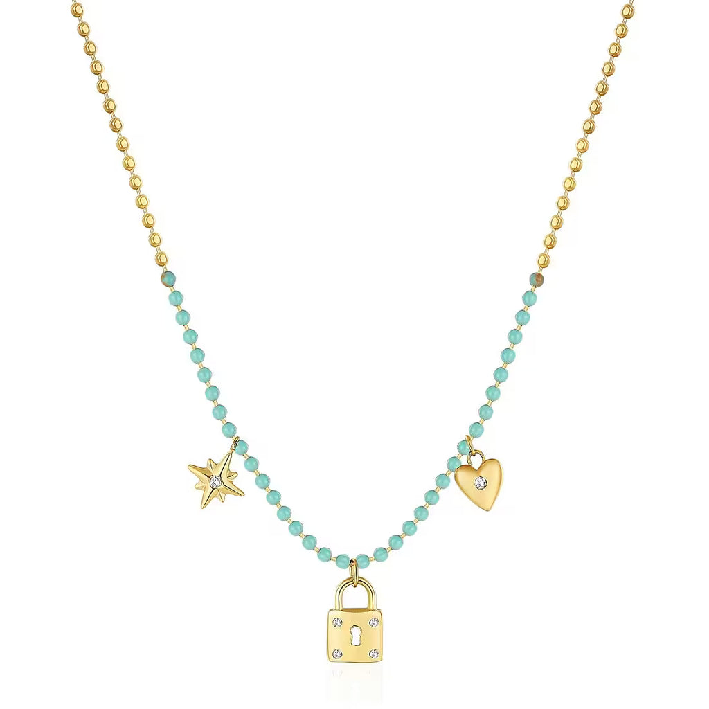 Collana Brosway perline luminose