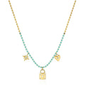 Collana Brosway perline luminose