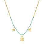 Collana Brosway perline luminose