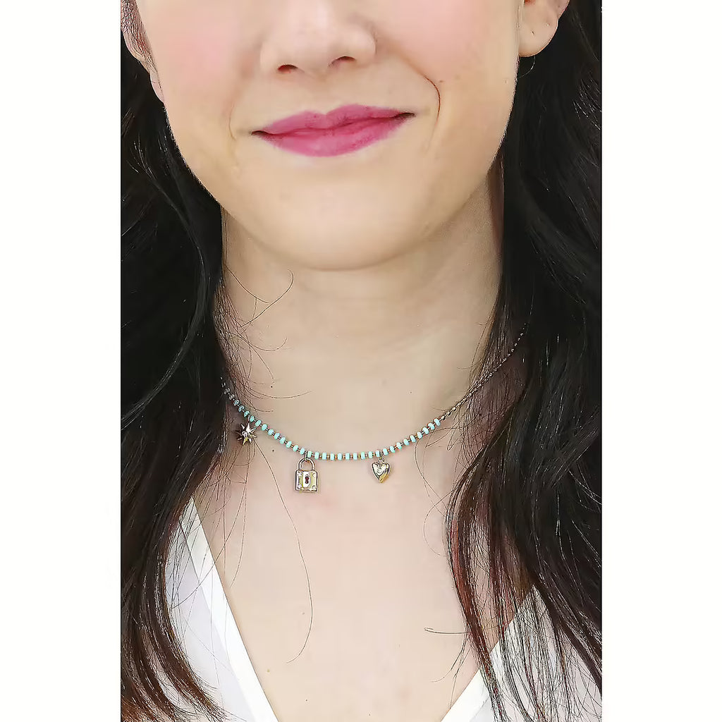 Collana Brosway perline luminose